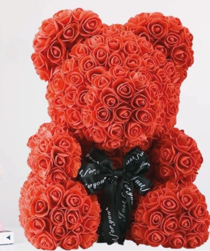 VALENTINO™ Ourson en roses éternelles